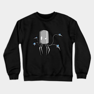 Robotic octopus to rule them all Crewneck Sweatshirt